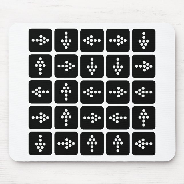 Mousepad Praça de seta LED (Frente)