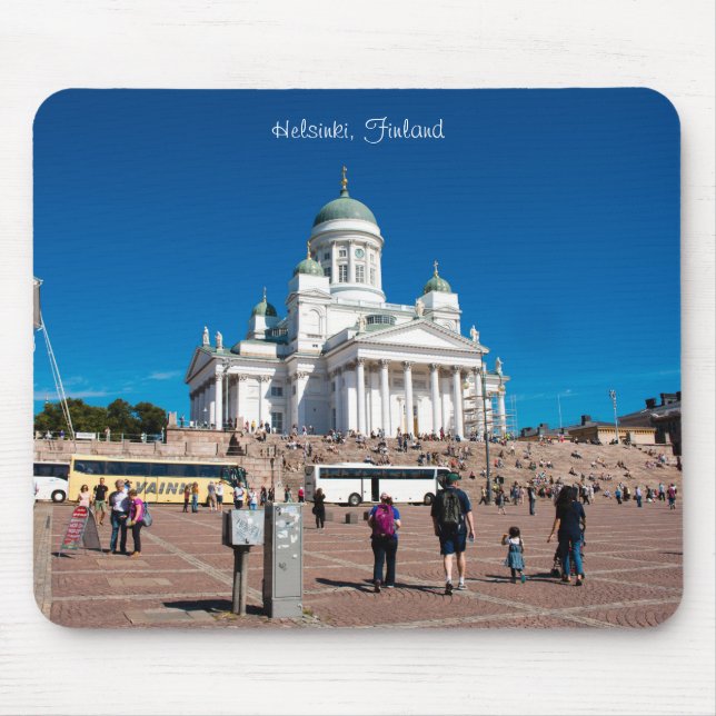 Mousepad Praça do Senado de Helsínquia (Frente)
