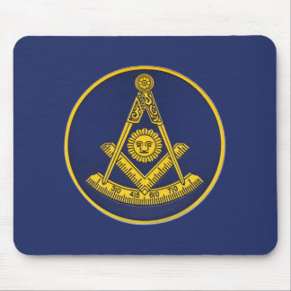 Mousepad Praça Mestra Freemason e Masonic Compass