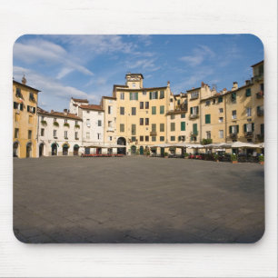 Mousepad Praça Piazza Anfiteatro em Lucca - Toscana, Itália
