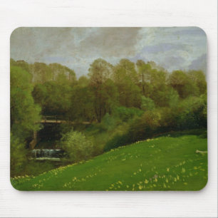 Mousepad Prado e floresta, 1895