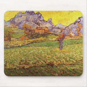 Mousepad Prado nas Montanhas de Vincent van Gogh