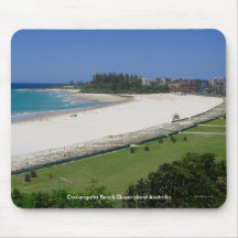 Mousepad Praia Coolangatta Queensland Austrália