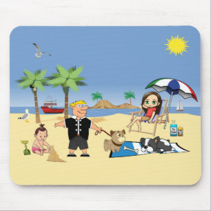 Mousepad Praia Danada