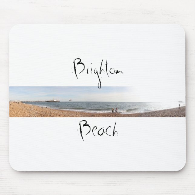 Mousepad Praia de Brigghton (Frente)