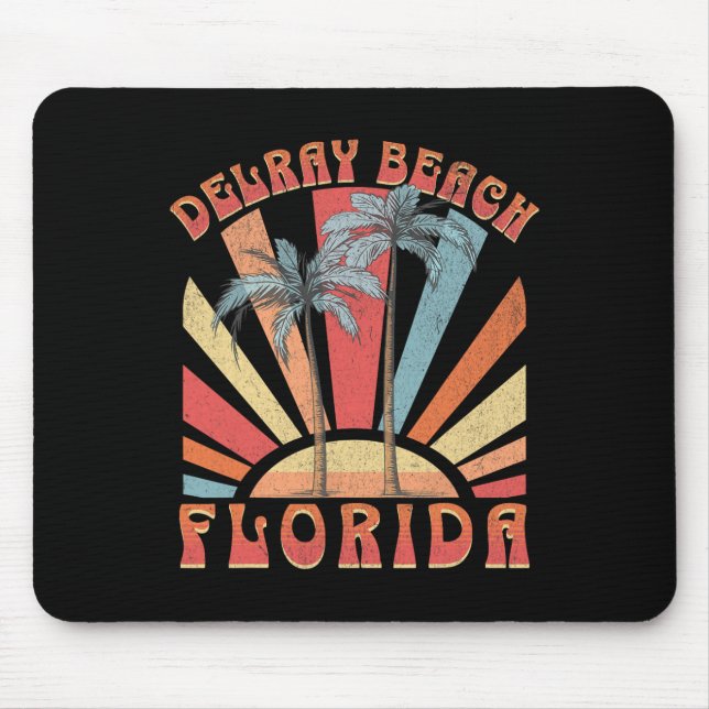 Mousepad Praia de Delray _2  (Frente)