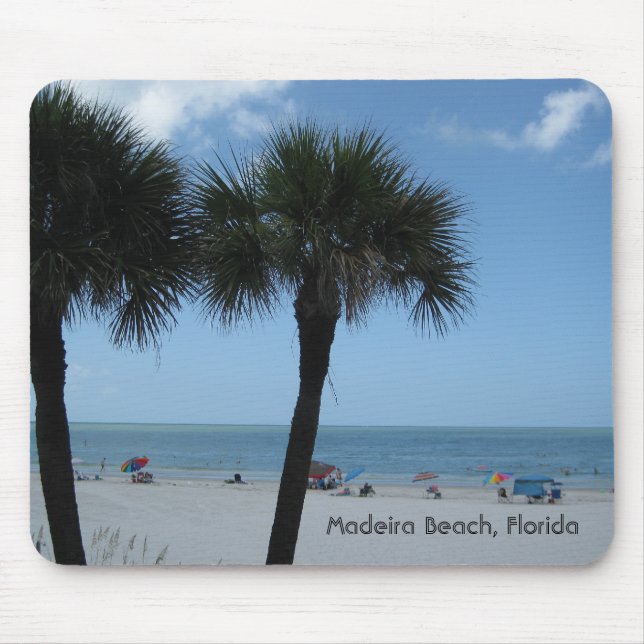 Mousepad Praia de Madeira, Florida (Frente)