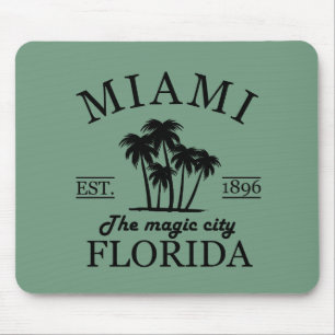 Mousepad praia de Miami, na Flórida