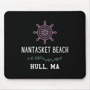 Mousepad Praia de Nantasket Hull da Moda Machusetts Férias