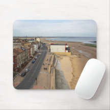 Praia de Redcar a partir do Beacon