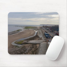 Praia de Redcar a partir do Beacon