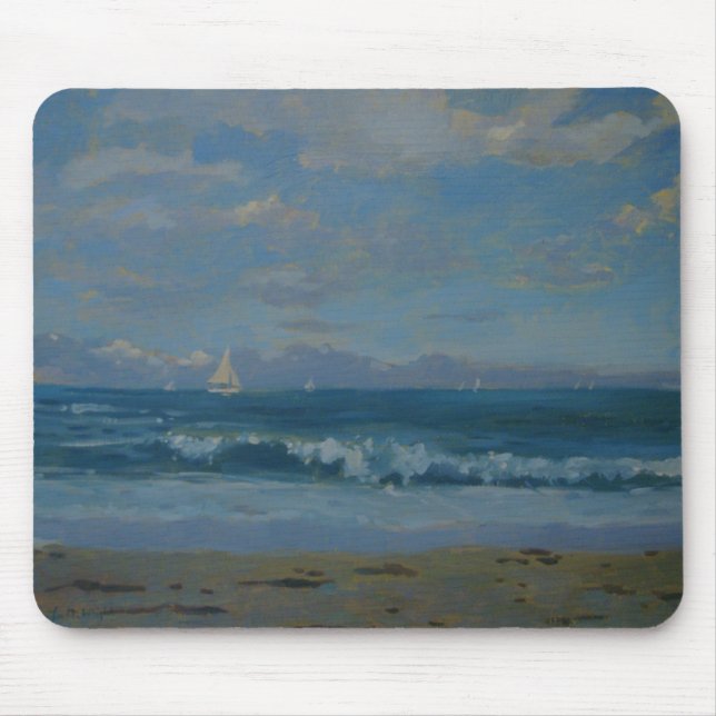 Mousepad Praia de Thurlestone (Frente)