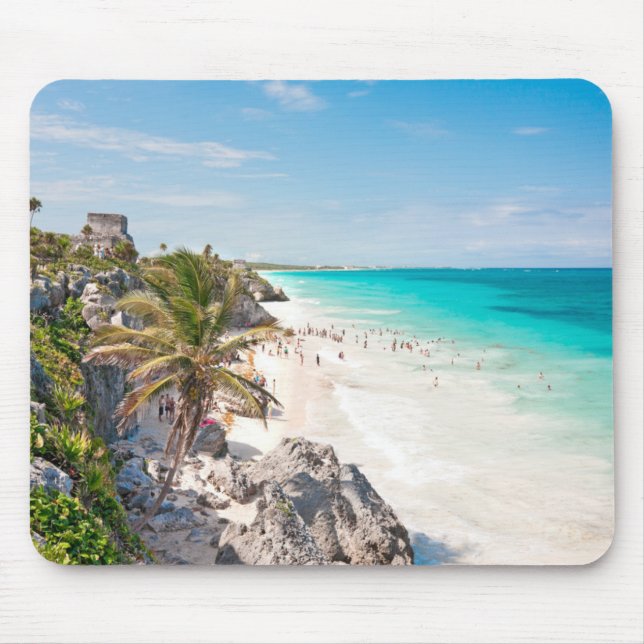 Mousepad Praia de Tulum (Frente)