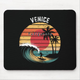 Mousepad Praia de Venice Califórnia Praia Surf