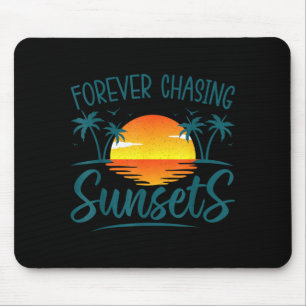 Mousepad Praia de Verão Sunshine Sunset Caça Eterna