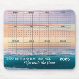 Mousepad Praia do bloco de cores