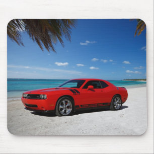 Mousepad Praia do desafiador de Dodge