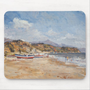 Mousepad Praia e montanhas Nerja 2001