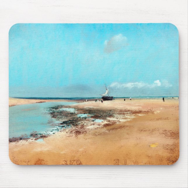 Mousepad Praia em Baixo Lado (Boca do Rio), Edgar Degas (Frente)