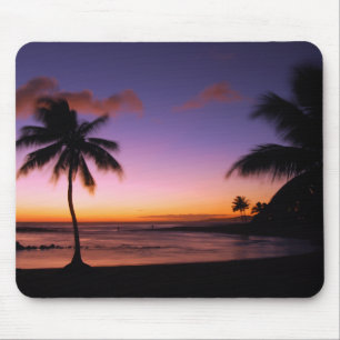 Mousepad Praia Kauai Havaí de Poipu