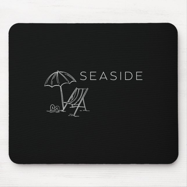 Mousepad Praia Seaside Florida Panhandle 30A (Frente)