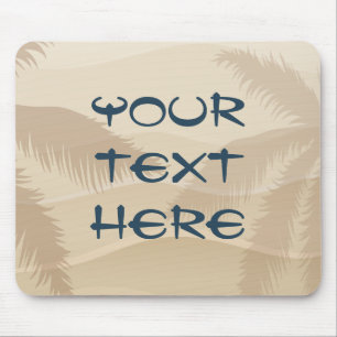 Mousepad Praia Tropical