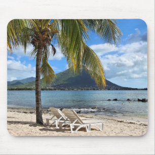 Mousepad Praia tropical