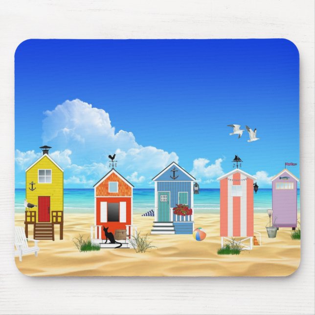 Mousepad Praia Tropical (Frente)