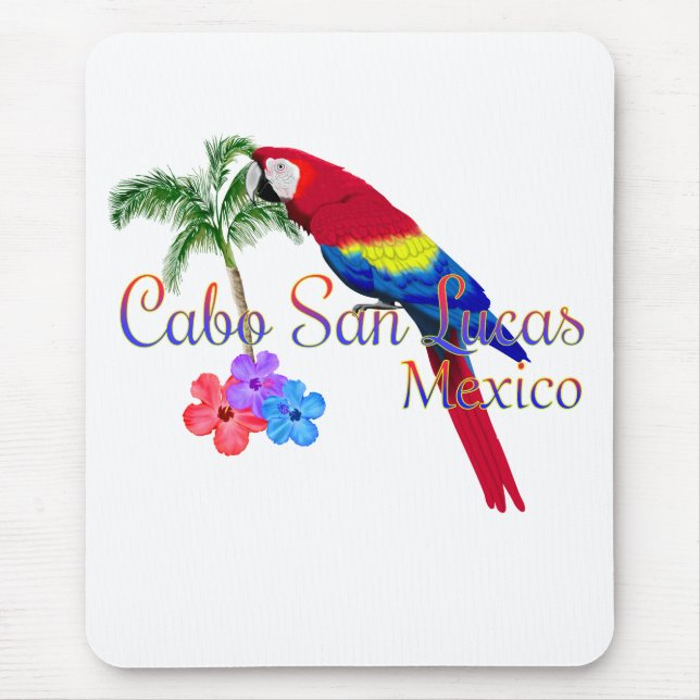 Mousepad Praia tropical de Cabo San Lucas (Frente)