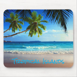 Mousepad Praia tropical do paraíso