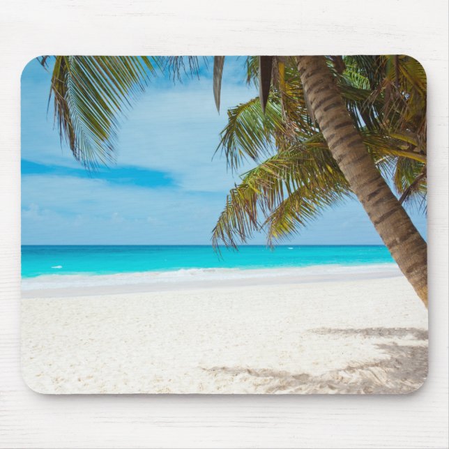 Mousepad Praia Tropical do Paraíso (Frente)