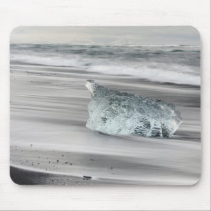 Mousepad Praia Vulcânica Preta Parque Nacional Vatnajokul