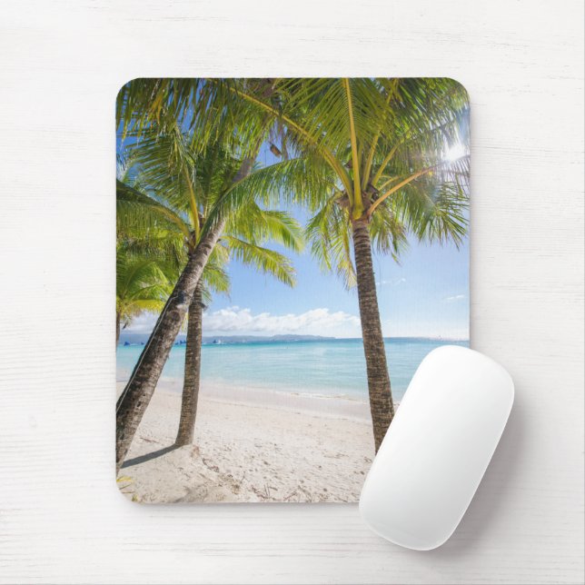 Mousepad Praias Tropicais | Boracay Filipinas (Com mouse)