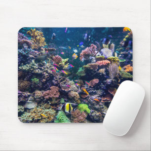 Mousepad Praias Tropicais Coral submarino
