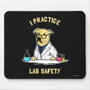 Mousepad Pratico segurança no laboratório