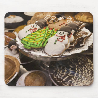 Mousepad Prato de Biscoitos Frescos de Natal