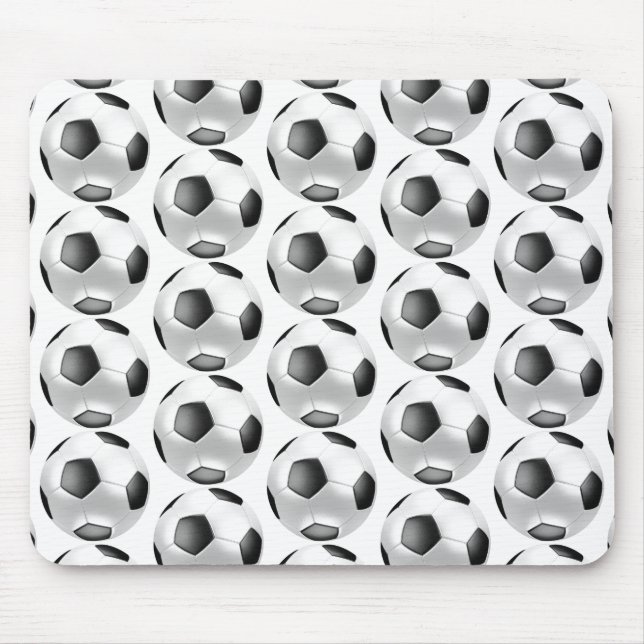 Mousepad Prato de bola de futebol (Frente)