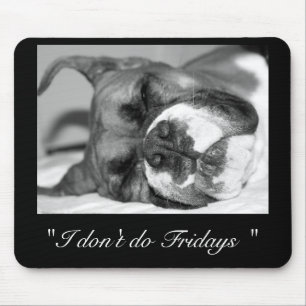 Mousepad Prato de boxe dormente
