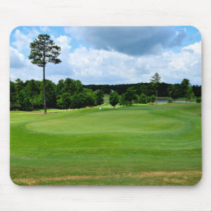 Mousepad Prato de paisagem do campo de golfe