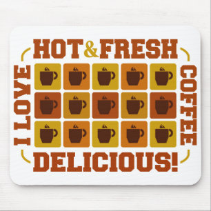 Mousepad Prato-do-café quadrado