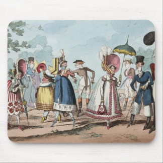 Mousepad Prato-do-mouse de Moda Incomum