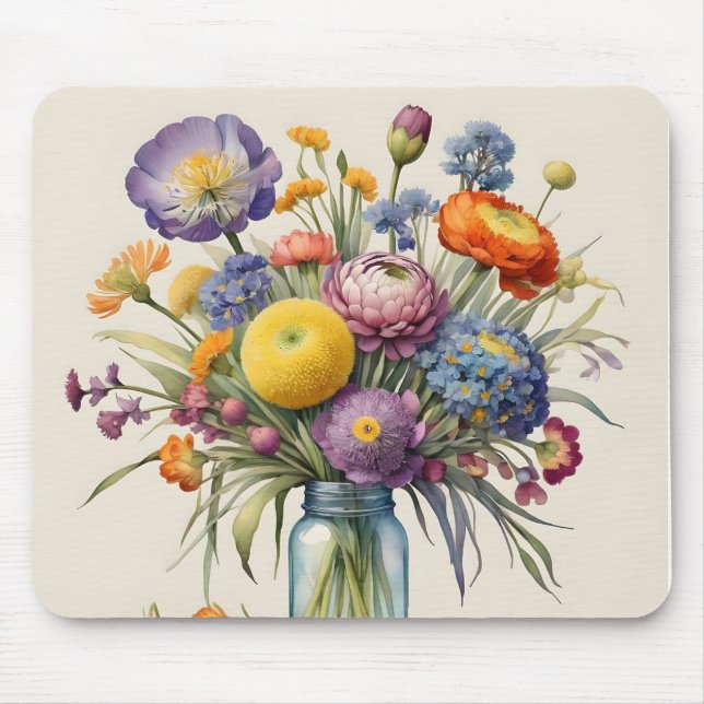 Mousepad Prato floral lindo (Frente)