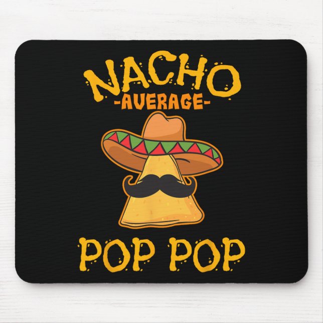Mousepad Prato Mexicano Nacho Médio Pop Vô Cin (Frente)