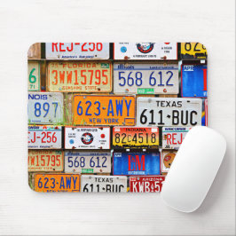 Mousepad Pratos de Licença Antigos