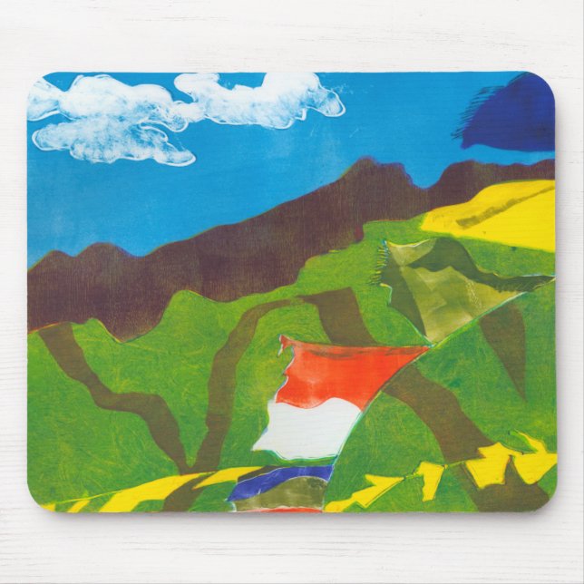 Mousepad Prayer Flags II (Frente)