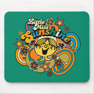Mousepad Prazer floral pequeno da senhorita Luz do sol
