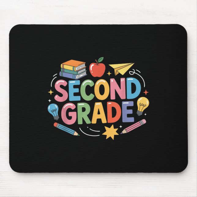 Mousepad Pré-Disquete 2º Ano De Volta Ao Ensino De segundo (Frente)