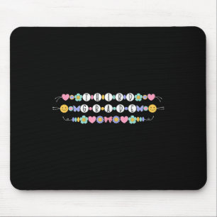 Mousepad Pré-Disquete De Volta À Escola Professora De Brace