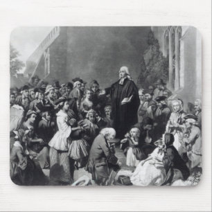 Mousepad Preaching de John Wesley