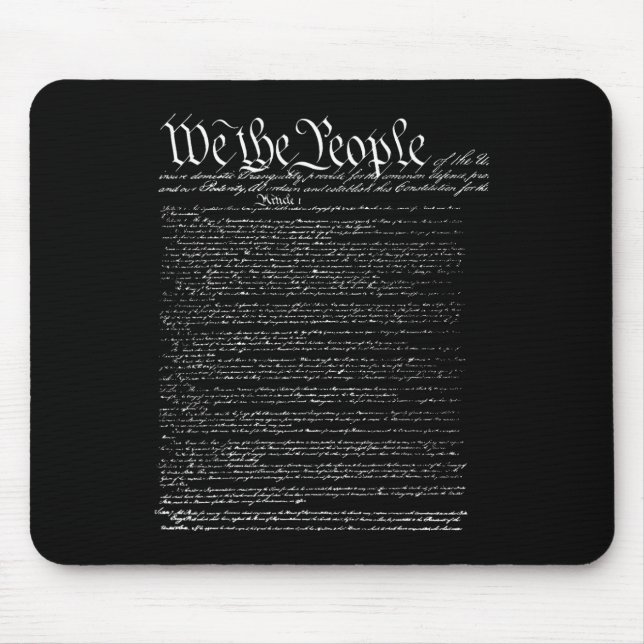 Mousepad Preâmbulo Do Dia Da Independência Da Constituição (Frente)